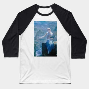 The Valkyries Vigil, Edward Robert Hughes Baseball T-Shirt